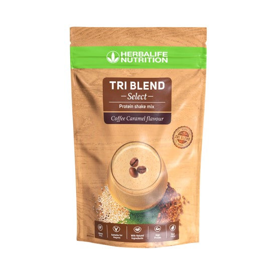 Herbalife Tri Blend Select – Protein shake mix Coffee Caramel 600g