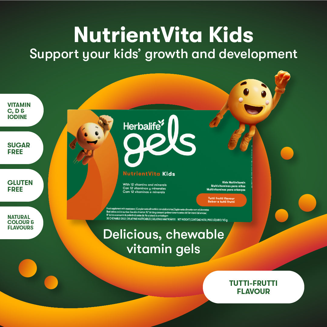 Herbalife Gels - NutrientVita Kids Tutti Frutti 30 chewable gels