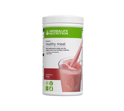 Strawberry Delight Herbalife Protein Shake - Formula 1 Healthy Meal
