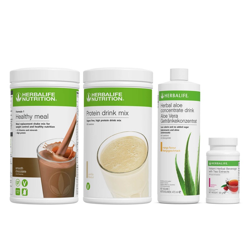 Chocolate Herbalife Protein Breakfast Plan