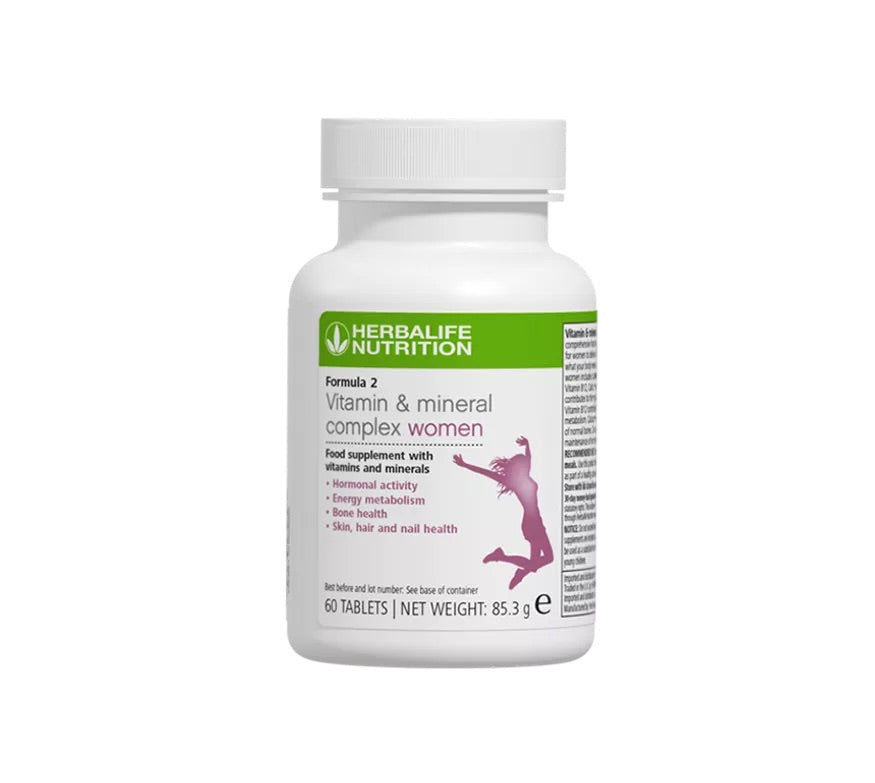 Herbalife Formula 2 Vitamin & Mineral Complex Women