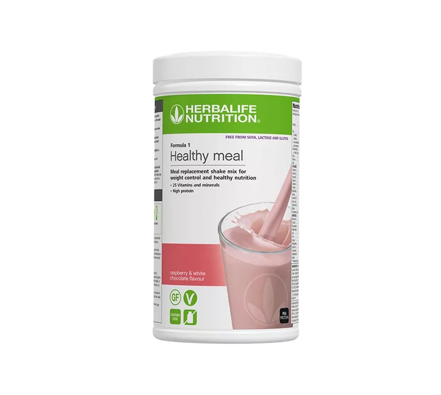 Raspberry & White Chocolate Herbalife Protein Shake - Formula 1 Healthy Meal